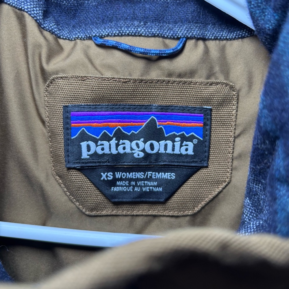 Patagonia OUT YONDER Parka Wool Jacket Womens Size XS Full Zip Snap Button - Picture 5 of 13